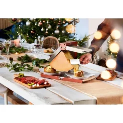 L.Tellier Cuisson*Appareil à raclette - Brézière inox et corail 230V