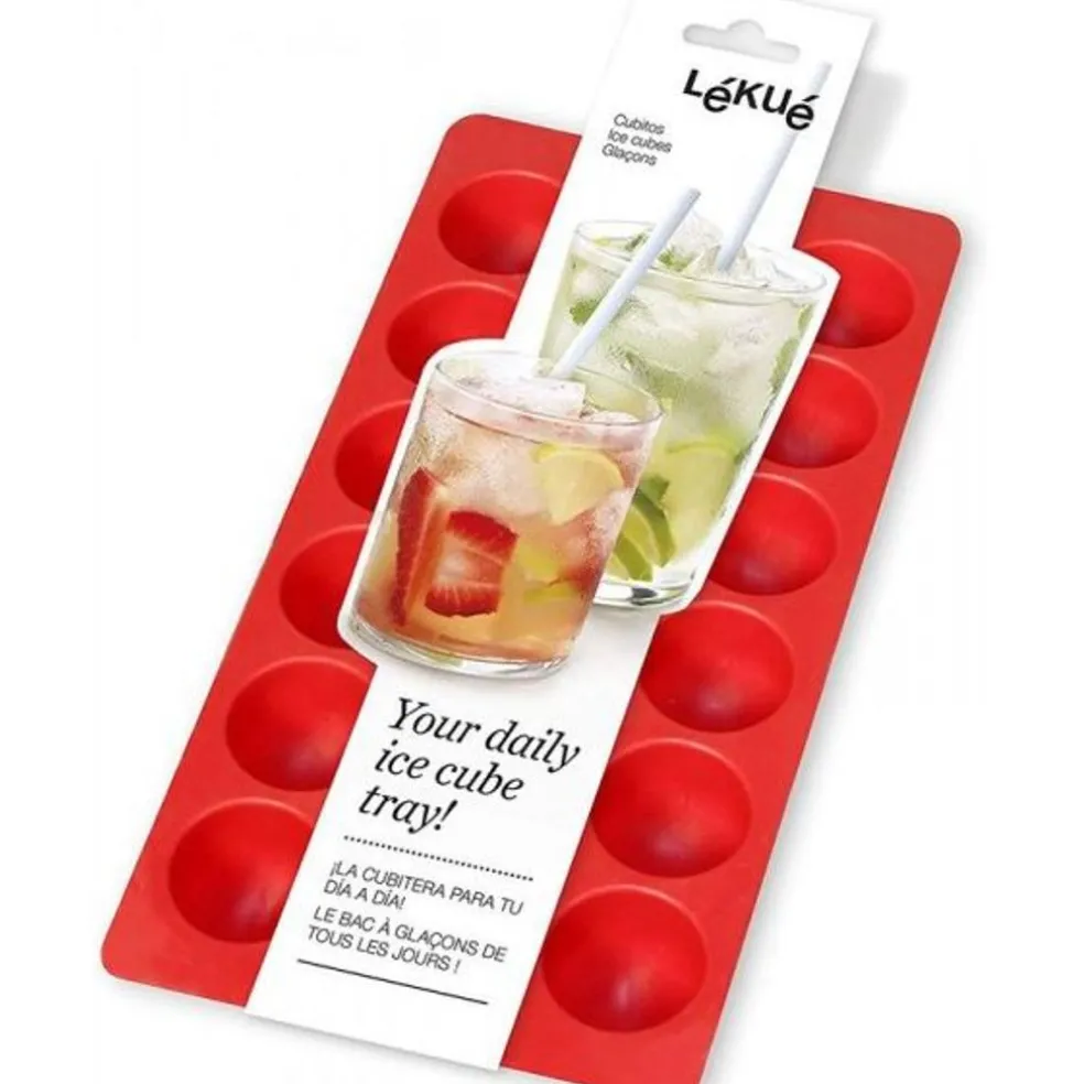 Lekue Oenologie Cocktails*Bac à glaçons rond