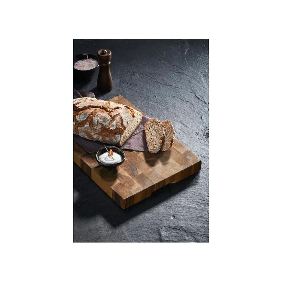 Chefs & Co Coutellerie*Billot avec 2 poignées encastrées