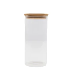 Point Virguleu00ae Conservation*BOCAL VERRE COUVERCLE BAMBOU 1,4L