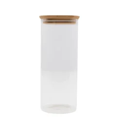 Point Virguleu00ae Conservation*BOCAL VERRE COUVERCLE BAMBOU 1,9L