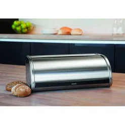 Brabantia Conservation*Boîte à pain Matt Steel 44.5cm