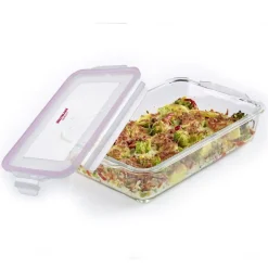 Westmark Conservation*Boîte de conservation compartimentée en verre rectangulaire 2200 ml