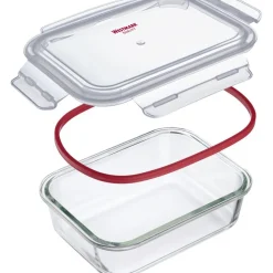 Westmark Conservation*Boîte de conservation hermétique en verre rectangulaire 640 ml