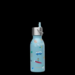 Qwetch Conservation*Bouteille isotherme enfant Honolulu bouchon pipette 350 ml