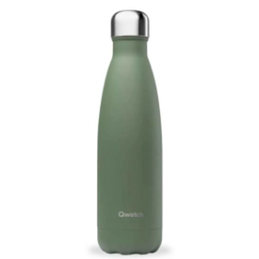 Qwetch Bouteilles Isothermes*Bouteille isotherme granite kaki 500 ml