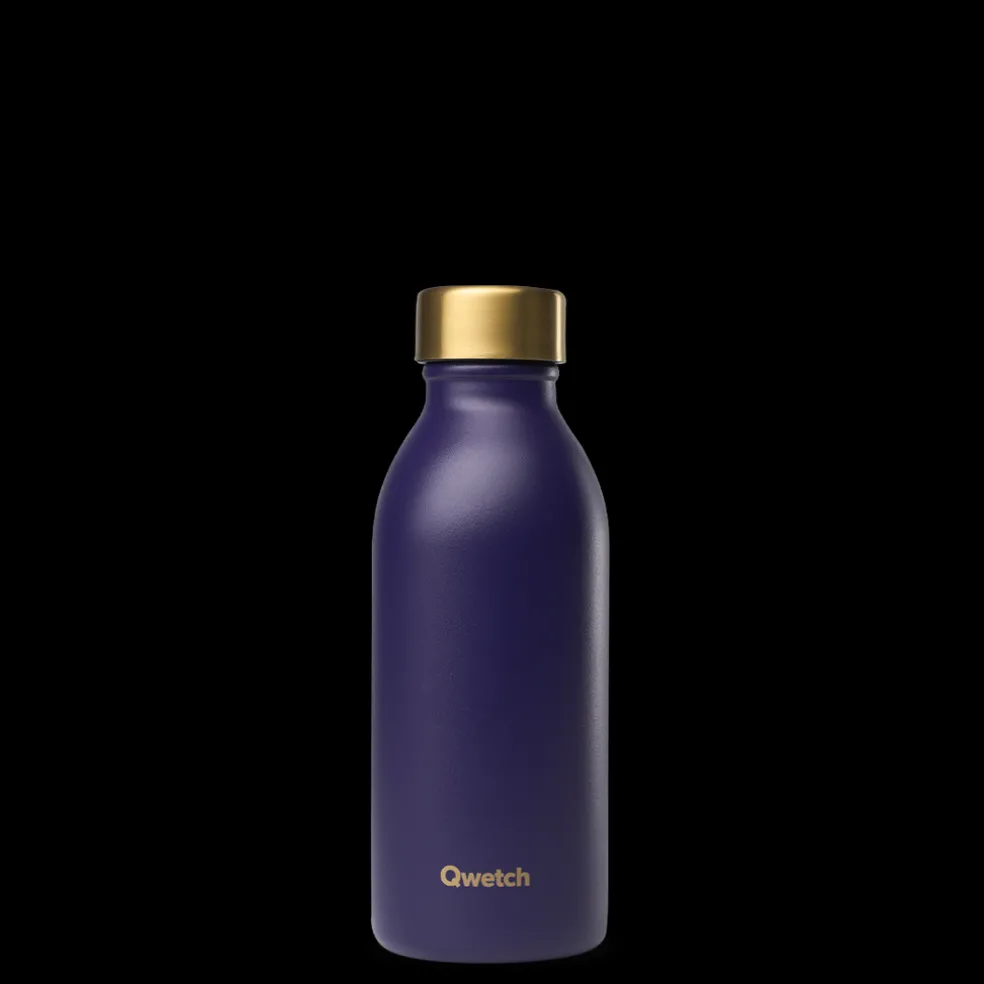 Qwetch Bouteilles Isothermes*Bouteille isotherme inox Icon obscur&Or 500ml