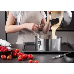 Gefuu00ae Pâtisserie*Cercle à gâteau Tondo clip h.10 cm en inox