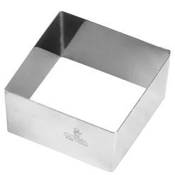 Gobel Pâtisserie*Cercle à mousse carré inox 7 x 7 cm