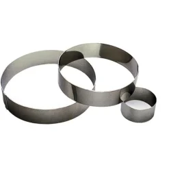 Gobel Pâtisserie*Cercle à mousse inox diamètre 26 cm