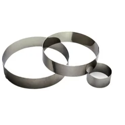 Gobel Pâtisserie*Cercle à mousse inox diamètre 24 cm