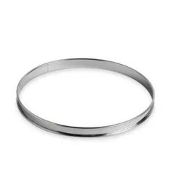 Gobel Pâtisserie*Cercle à tarte inox D.24 cm H. 2 cm