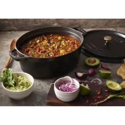 Staub Cuisson*Cocotte en fonte ovale 33 cm mat