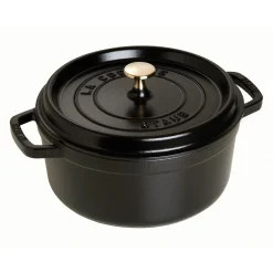 Staub Cuisson*Cocotte en fonte ronde 24 cm mat