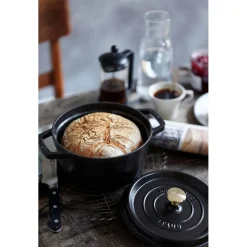 Staub Cuisson*Cocotte en fonte ronde 24 cm mat