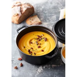 Staub Cuisson*Cocotte en fonte ronde 24 cm mat