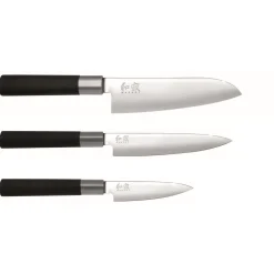 Kai Coutellerie*Coffret 3 couteaux japonais Wasabi black