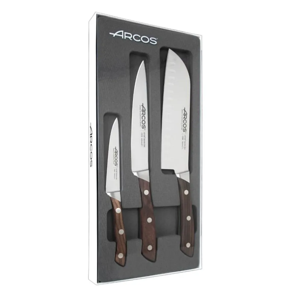 Arcos Coutellerie*Coffret 3 couteaux Natura