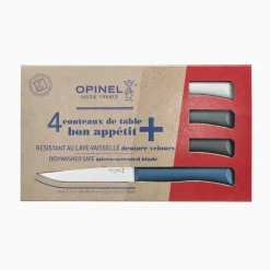 Opinel Coutellerie*Coffret de 4 couteaux Bon Appétit+ Tempête