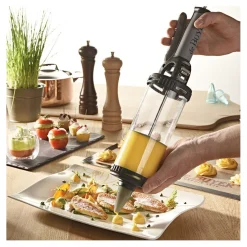 De Buyer Pâtisserie*Coffret Le Tube Essentiel - Piston à pression + 2 douilles