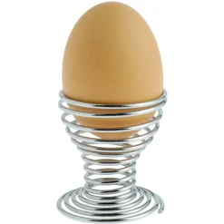 L.Tellier Préparation*Coquetier spirale inox