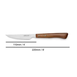 Arcos Coutellerie*Couteau à steak bois de hêtre lame 11 cm lisse