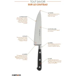 Chefs & Co Coutellerie*Couteau filet de sole 15 cm