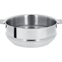 Cristel Cuisson*Cuit-vapeur universel inox Mutine amovible 24cm