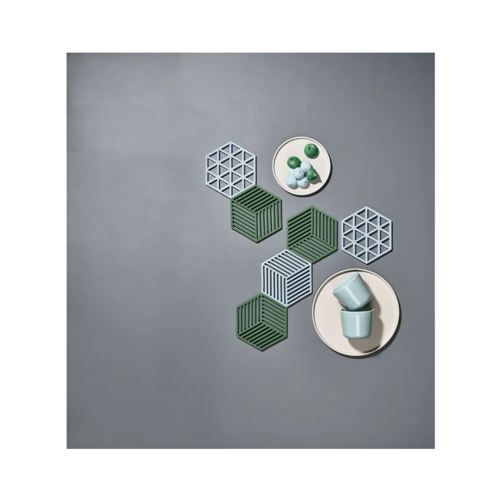 Zone Denmark Accessoires De La Table*Dessous de plat hexagon ciel