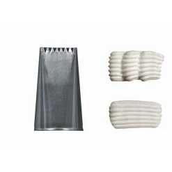 De Buyer Pâtisserie*Douille à bûche plate inox 6 dents