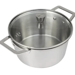 Cristel Cuisson*Faitout et couvercle verre 16cm 1826