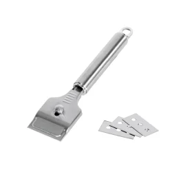 Chefs & Co Entretien Rangement*Grattoir pour plaque de cuisson inox Excellence Plus 19cm