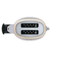 Smeg Electroménager*Grille-pain toaster 2 tranches crème