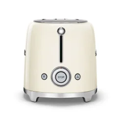 Smeg Electroménager*Grille-pain toaster 2 tranches crème