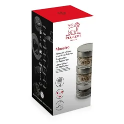 Peugeot Préparation*Kit de 3 fioles Vides Pour Moulin Maestro