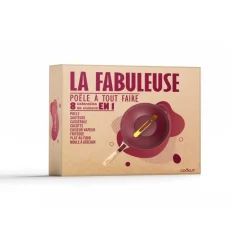 Cookut Cuisson*La fabuleuse poêle 8 en 1 rubis 28cm