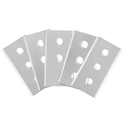 Chefs & Co Entretien Rangement*Lames de rechanges pour Grattoir pour plaque de cuisson inox Excellence Plus x 5