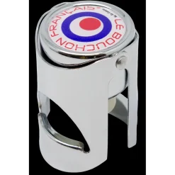 Le bouchon franu00e7ais Oenologie Cocktails*Le Bouchon Français à champagne - rond décalé rouge