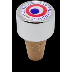 Le bouchon franu00e7ais Oenologie Cocktails*Le bouchon Français à vin - rond décalé bleu