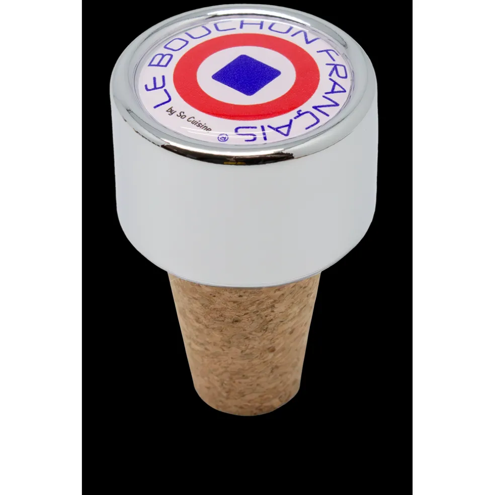 Le bouchon franu00e7ais Oenologie Cocktails*Le bouchon Français à vin - carré bleu