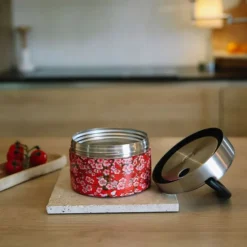 Qwetch Conservation*LUNCHBOX ISOTHERME ACTIVE FLOWERS 850 ML