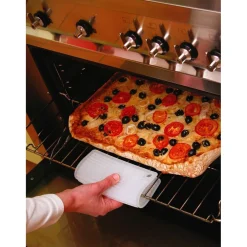 Mastrad Textile De Cuisine*Manique carrée en silicone rouge