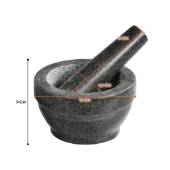 Chefs & Co Préparation*Mortier granit D 16 x 8,5 cm