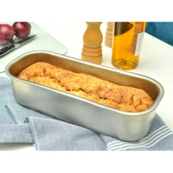 Patisse Pâtisserie*Moule à Cake en inox avec fond nid d'abeille 30 Cm