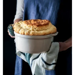 Peugeot Cuisson*Moule à soufflé écru 22 cm