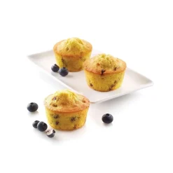 Silikomart Pâtisserie*Moule silicone 6 Muffins D 6,9 cm