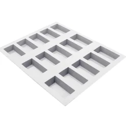 De Buyer Pâtisserie*Moule souple 15 mini-financiers Elastomoule®