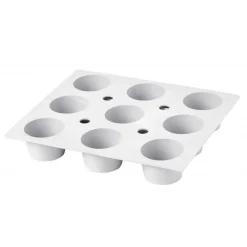 De Buyer Pâtisserie*Moule souple 9 mini-muffins Elastomoule®