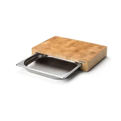 Continenta Coutellerie*Planche à découper avec tiroir 39 x 27 cm