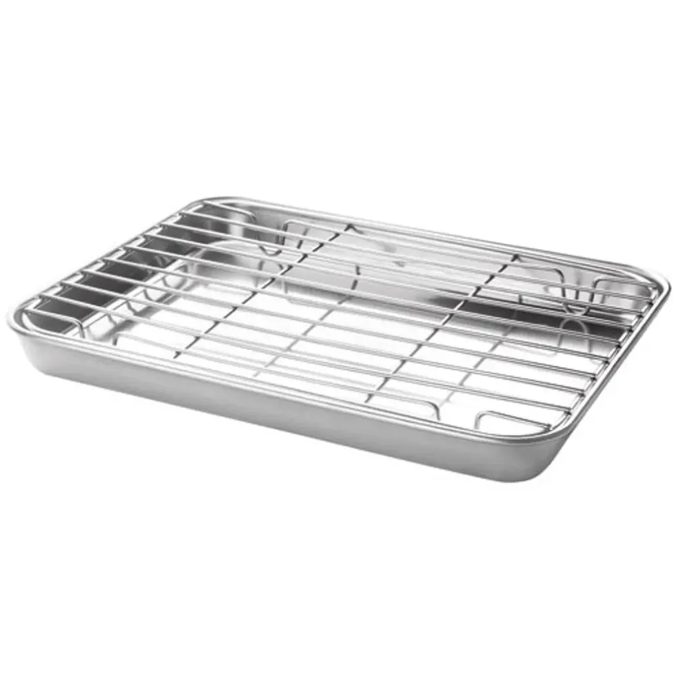 Lacor Cuisson*Plat à four + grille 23,5 x 17,5 cm